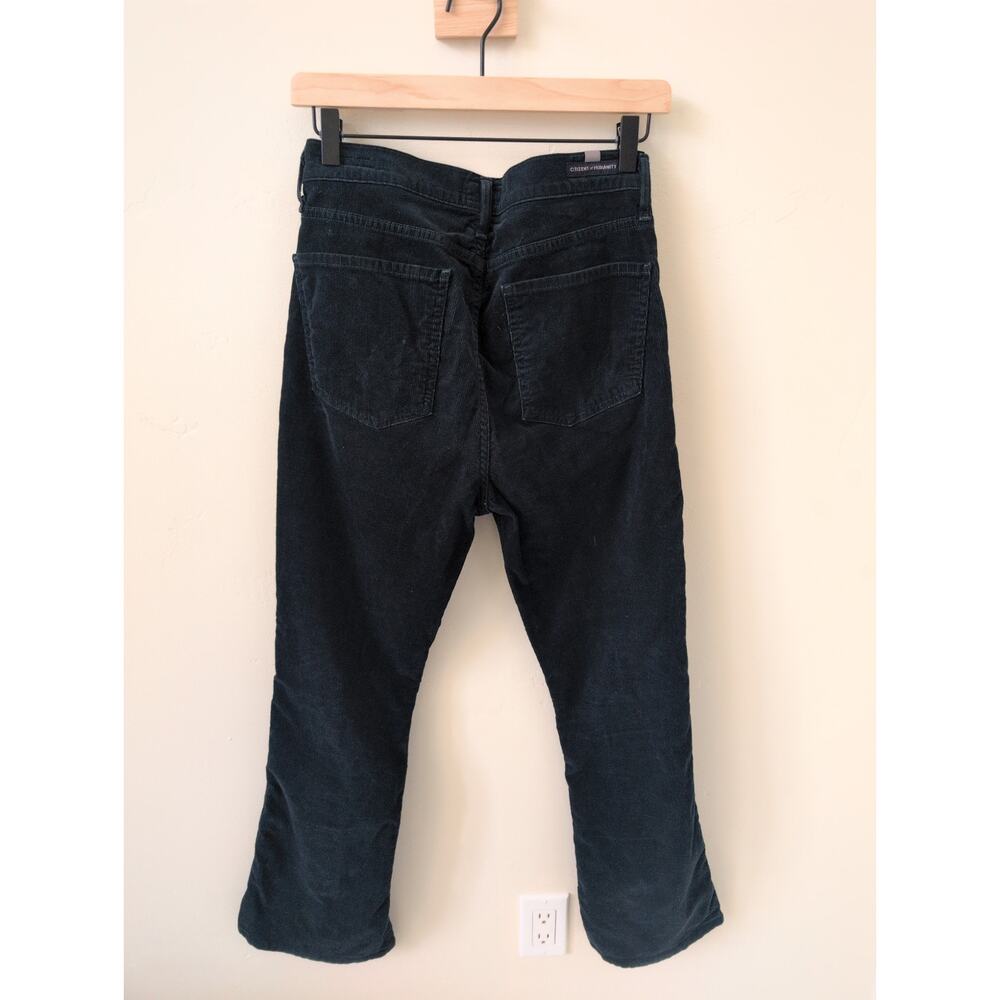 Citizens of Humanity Georgia High Rise Bootcut Corduroy Jeans size 27 in Navy - Picture 4 of 7